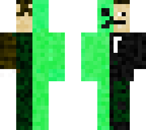 zombie and tux dude