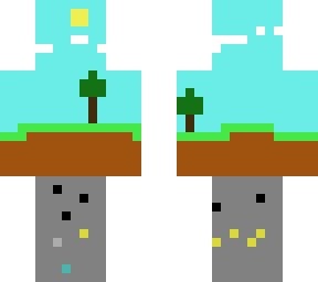 a minecraft world