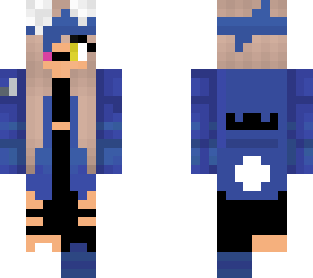 blue bunny girl