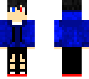 blue jacket