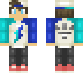 blue kid