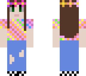 checkered girl
