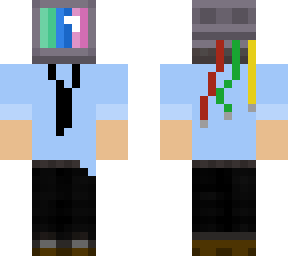 computer man away