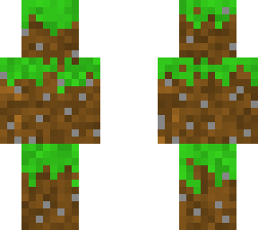 grassy dirt man