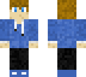 guy with blue clothes