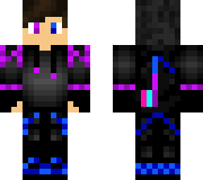 minecraft purple boio