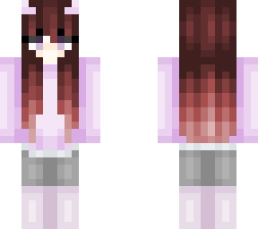 purple girl
