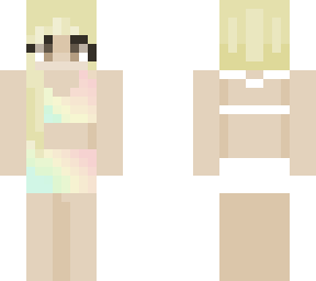 rainbow beach girl - rq pastelgamer9
