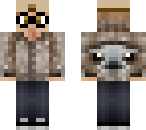 sloth boy w/backwards hat