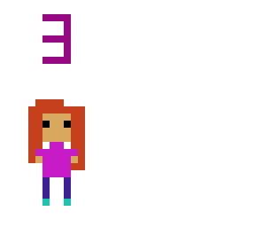 3 followers pixel art