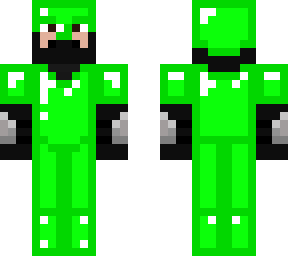 black ninja emerald armor