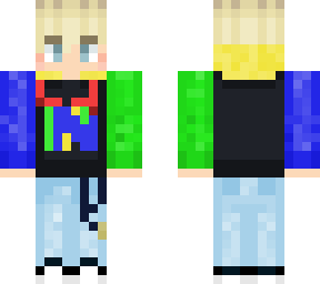 blonde hair, nintendo64 hoodie guy