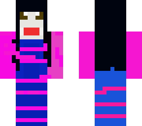 blue made friends with pink!