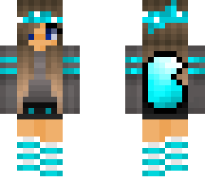 blue wolf girl