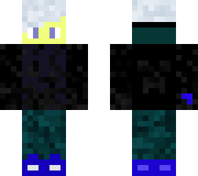 boy skin blue