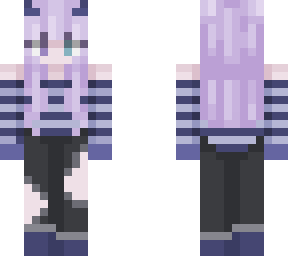 cute blue devil girl