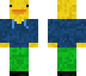 duck in hoodie