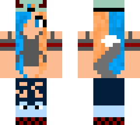 fire and ice wolf girl