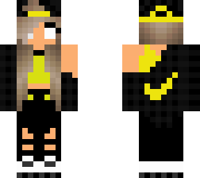 girl yellow