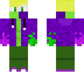 green and purple edit
