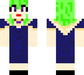 messing around in green and blue