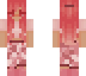 pink camo mair