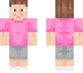 pink shirt boy