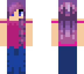 purple girl