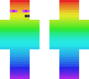 rainbow gamer enderman