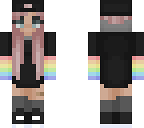 rainbow gloves edited, original  xrosee