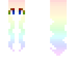 rainbow hair base 2