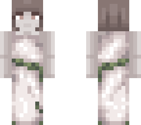 stone girl in toga