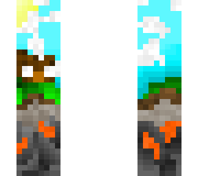 a minecraft world