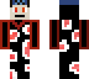 akatsuki minecraft skin