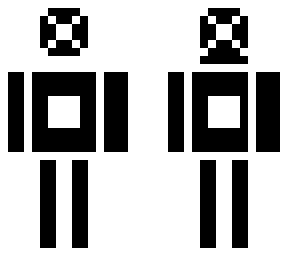 crazy black and white