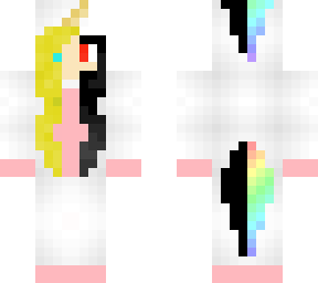 fixed edit of my half evil half nice unicorn