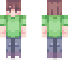 green shirt remake of immqture skin