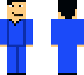 headphone blue dude