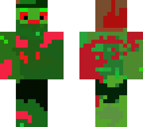 injured zombie