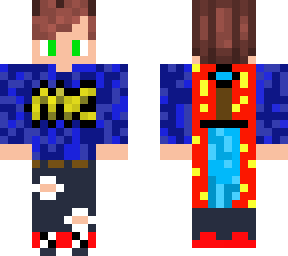 minecraft boy!! (with diamond sword not realy a cape,cape)