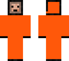 orange space pig man