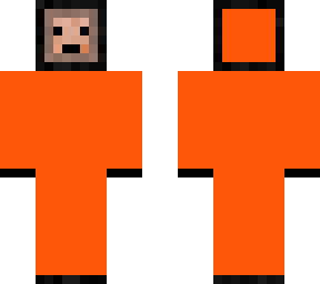 orange space pig man