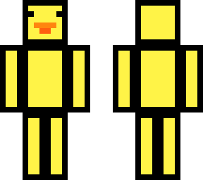 outlined simple duck