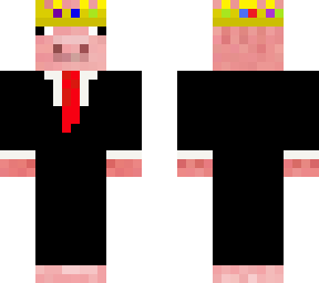 pig in a suit
