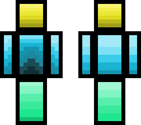 rainbow block man!!