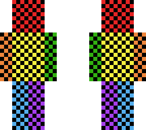 rainbow checkers