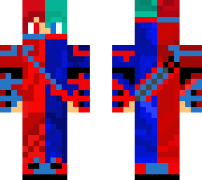 red and blue survivor