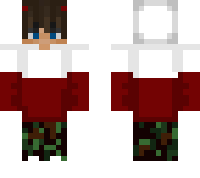 red and camo boy