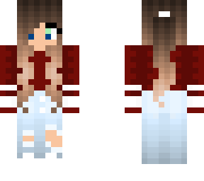red sweat girl