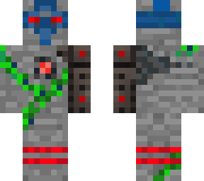 slimy stone robot